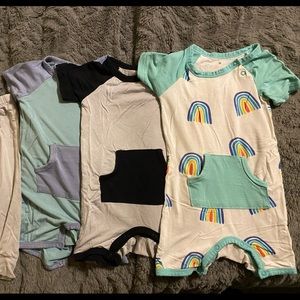 Set of 3 Kyte Shortalls